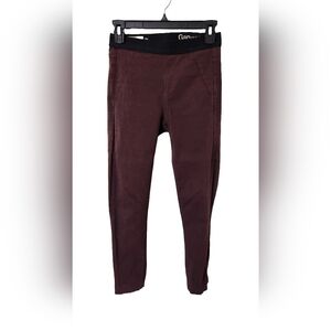 GAP Women's Burgundy Leggings